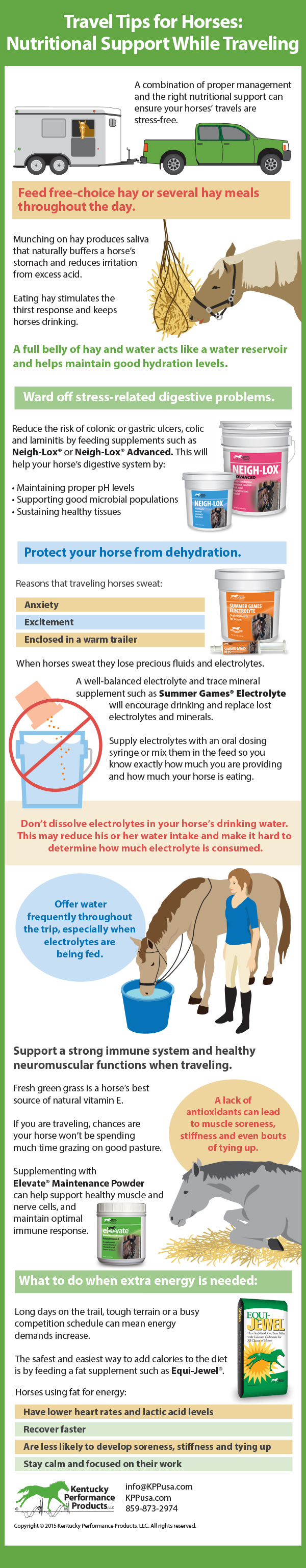 Travel Tips for Horses Part 2 Nutritional Support While