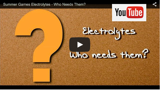 Electrolytes–Who needs them?